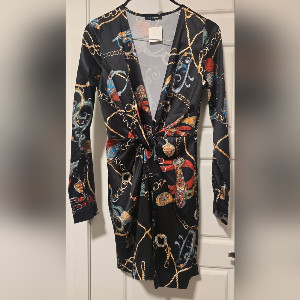 Elegant Black Patterned Women's Jacket